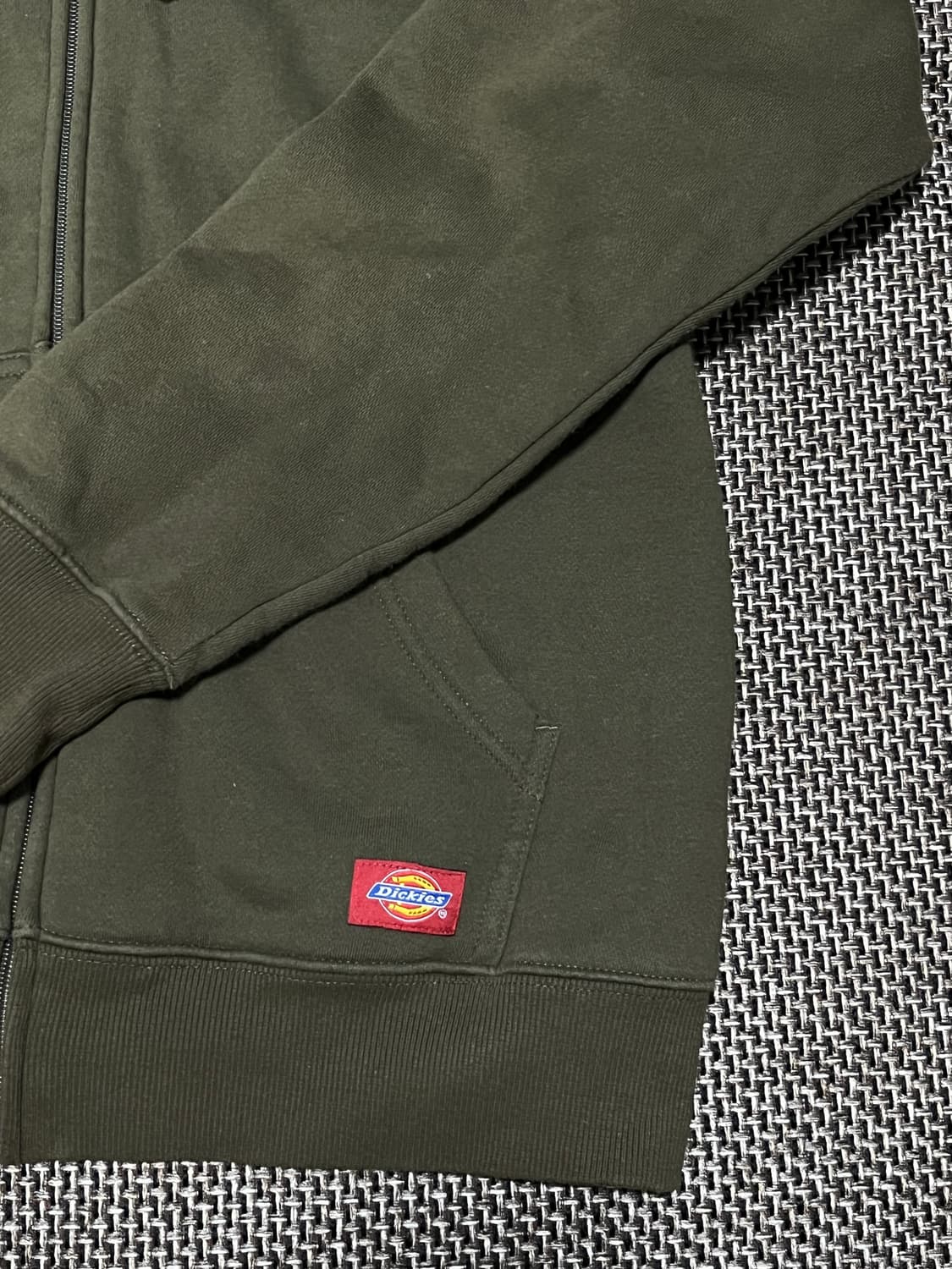 디키즈 어센틱 후드집업 카키 상품이미지4