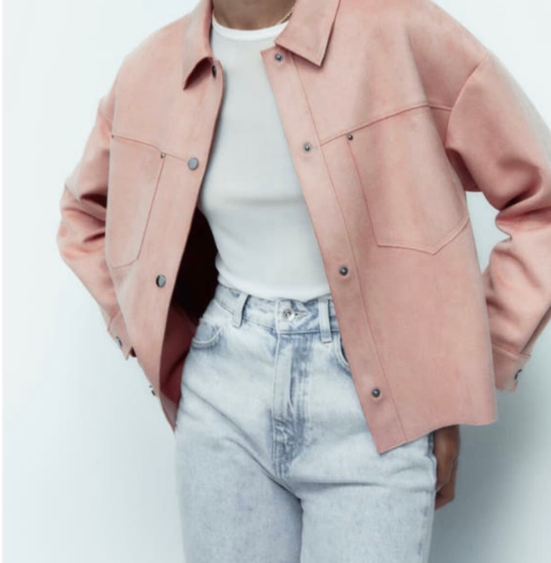 자라 스웨이드 자켓 상품이미지2