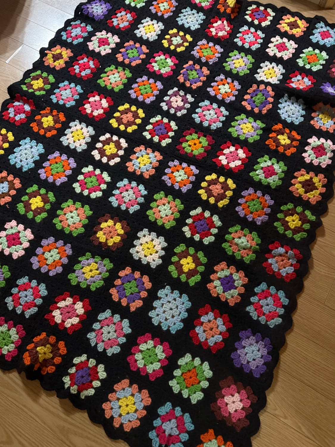 뜨개 모티브 블랑켓 상품이미지2