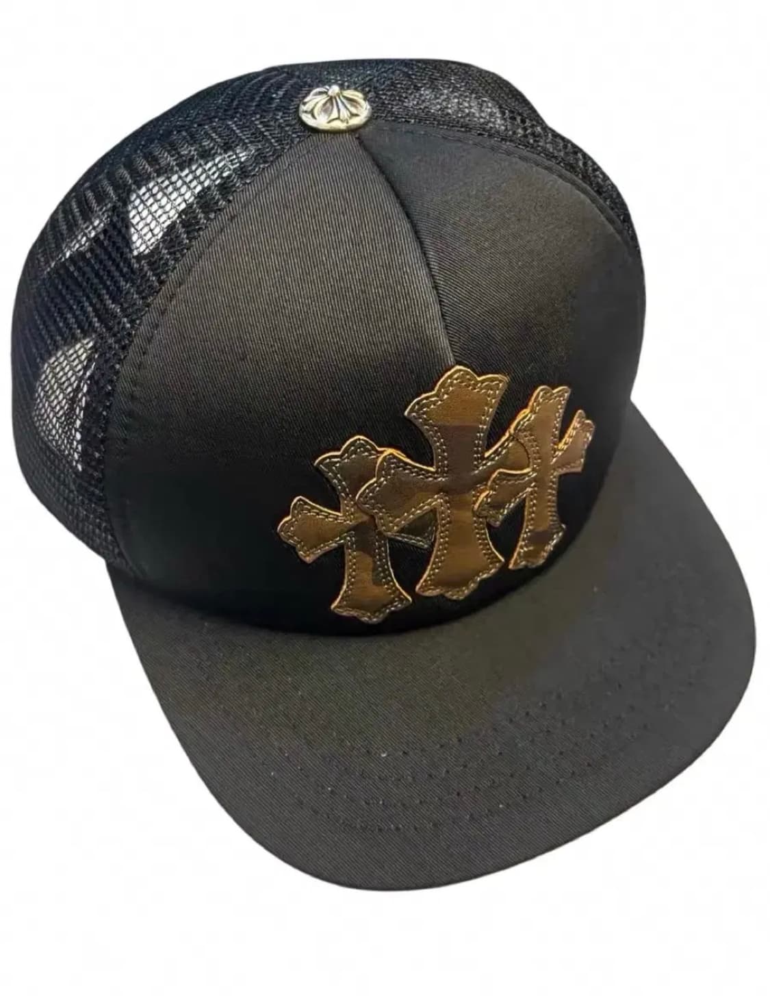 크롬하츠 카모플라주 세메테리 트리플 크로스 트러커캡 상품이미지1