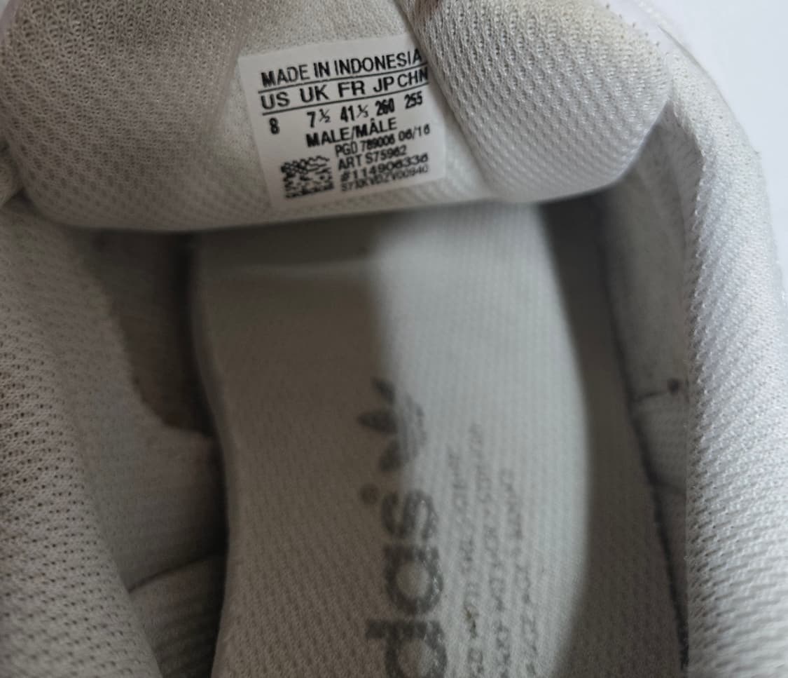 아디다스 슈퍼스타 화이트 스니커즈 260mm 상품이미지5