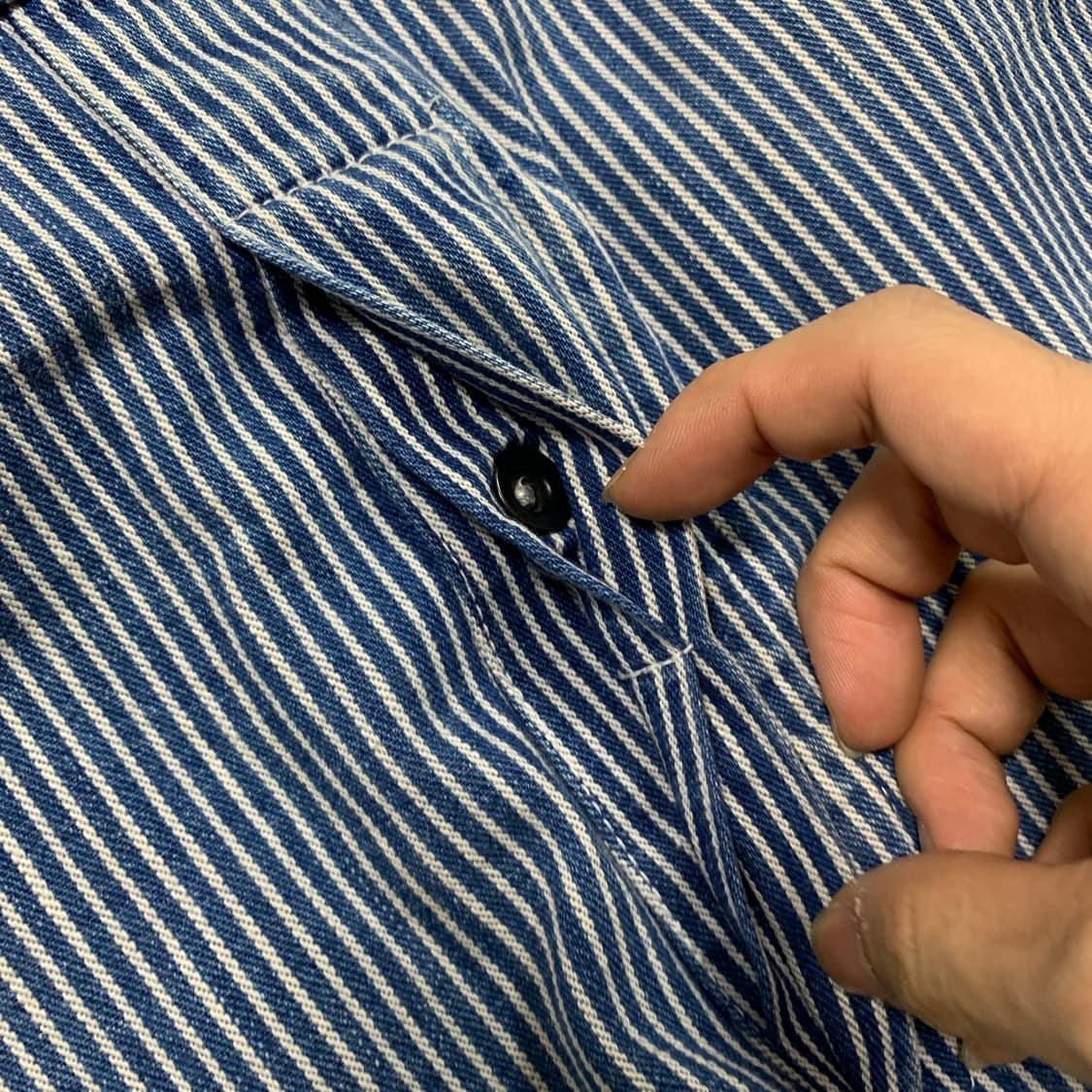 30x30)Dickies 디키즈 히코리 오버롤 멜빵 상품이미지5