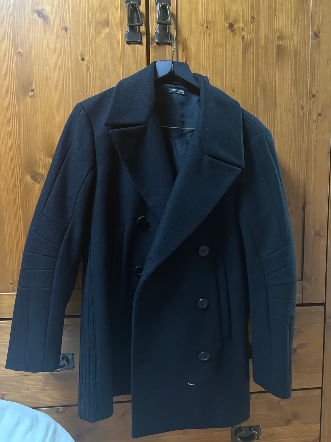 miu miu double breasted coat 상품이미지5