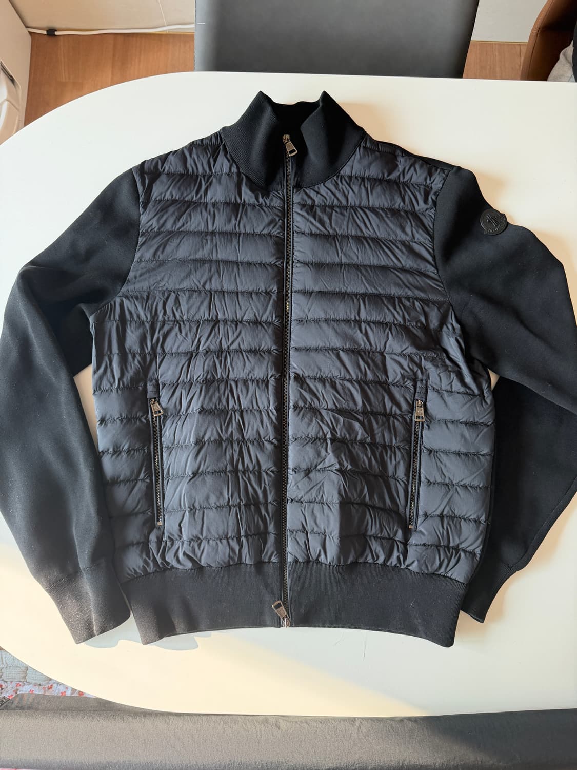 몽클레어 패딩 울 가디건 M 상품이미지1