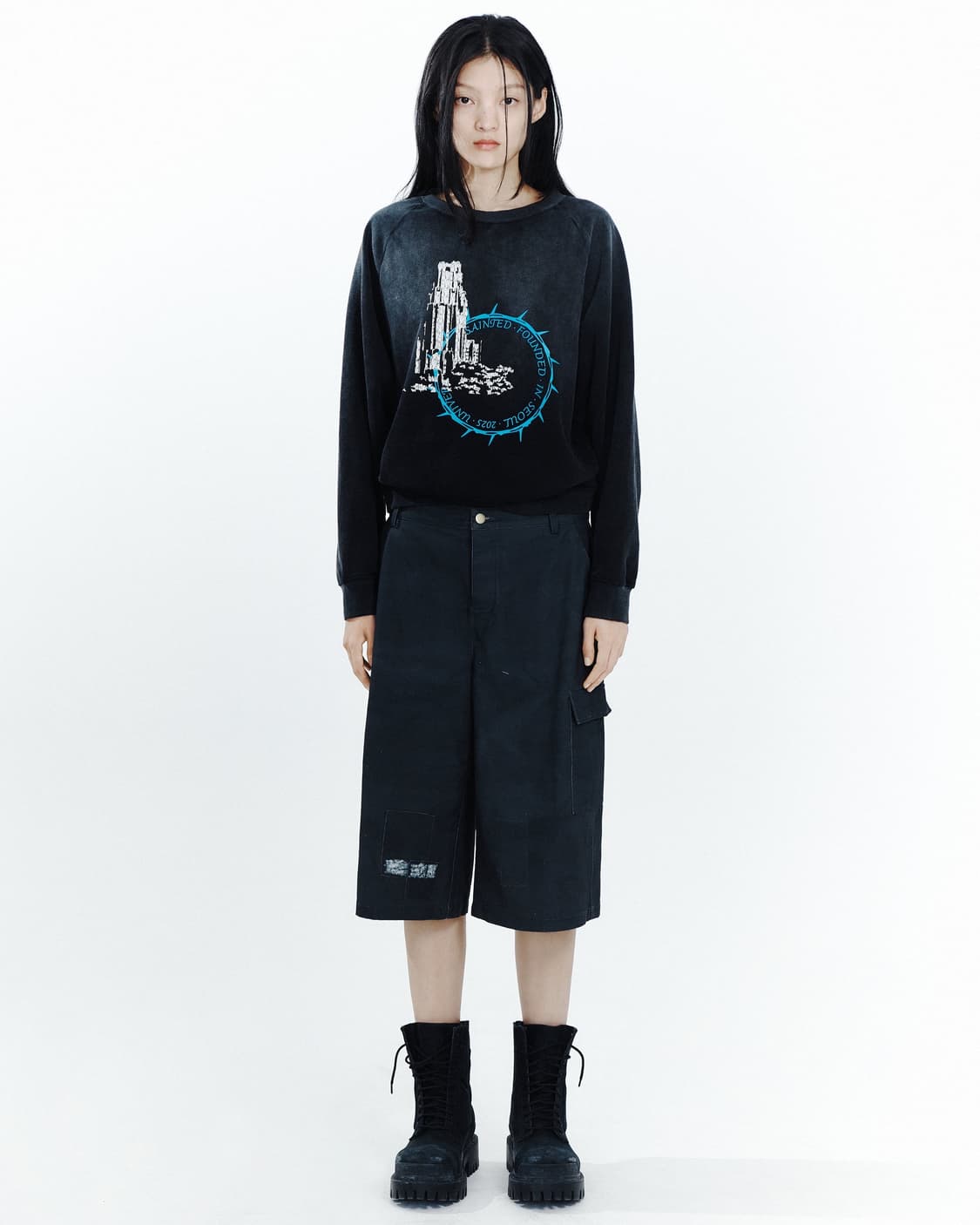 Sainted.Ltd 래그랜 맨투맨  상품이미지3