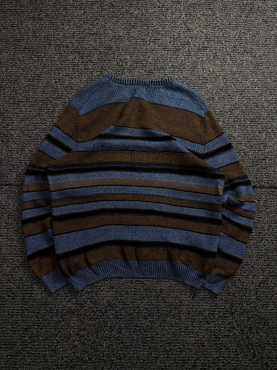 Walbusch 아카이브 빈티지 케이블 패턴 박시핏 스웨터 1949 상품이미지4