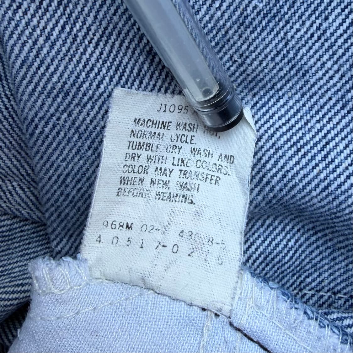 90s USA 빈티지 리바이스 517 부츠컷 오렌지탭 상품이미지10