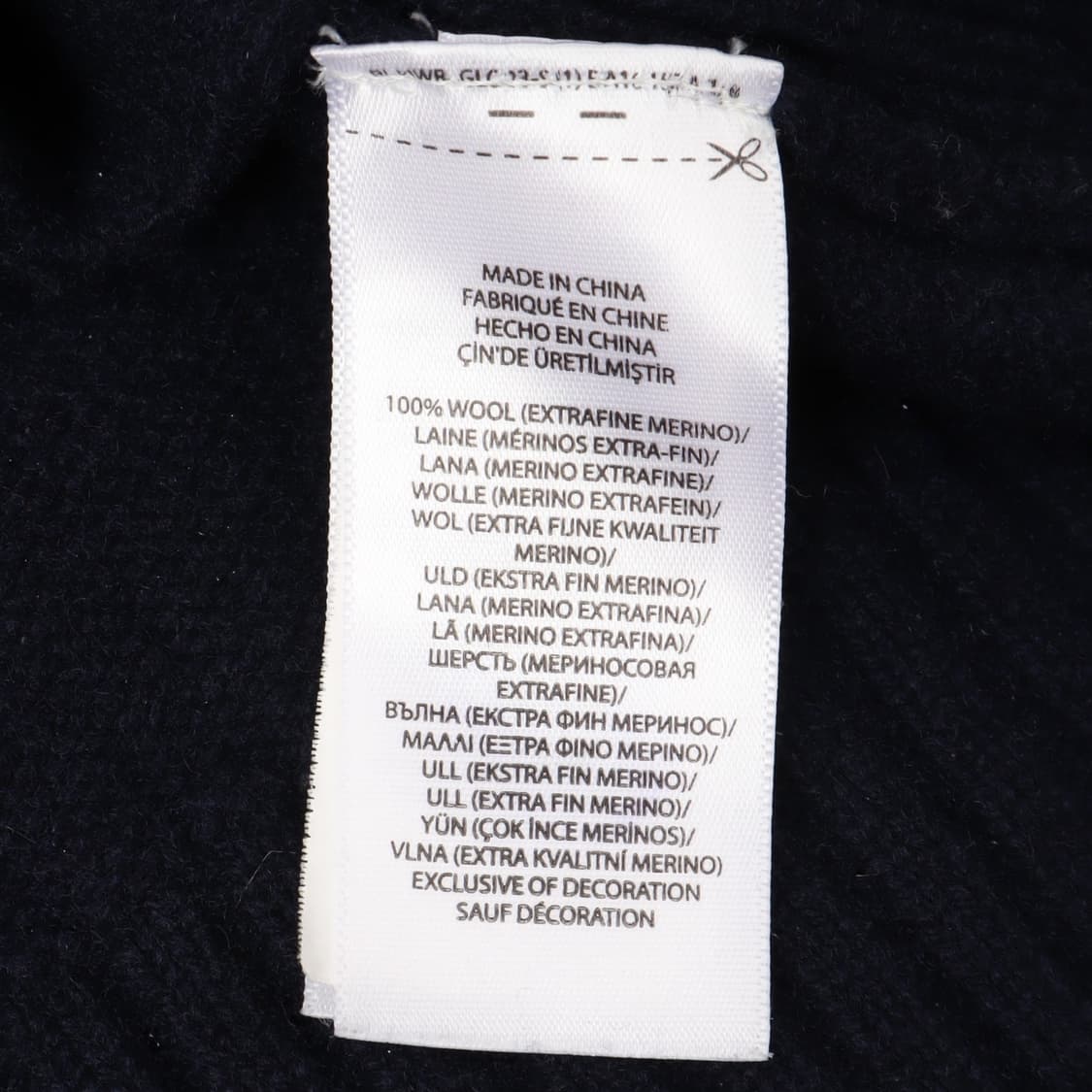 폴로 랄프로렌 네이비 빅포니 니트 집업 자켓 상품이미지9