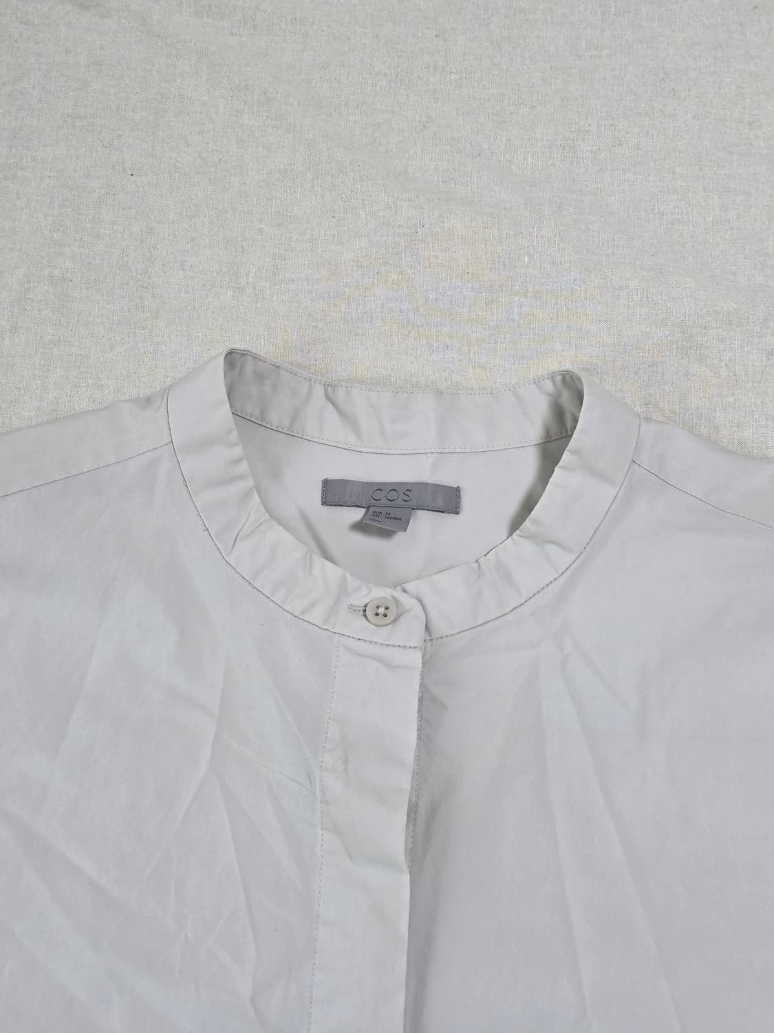 COS 코스 차이나 슬릿 블라우스 상품이미지2