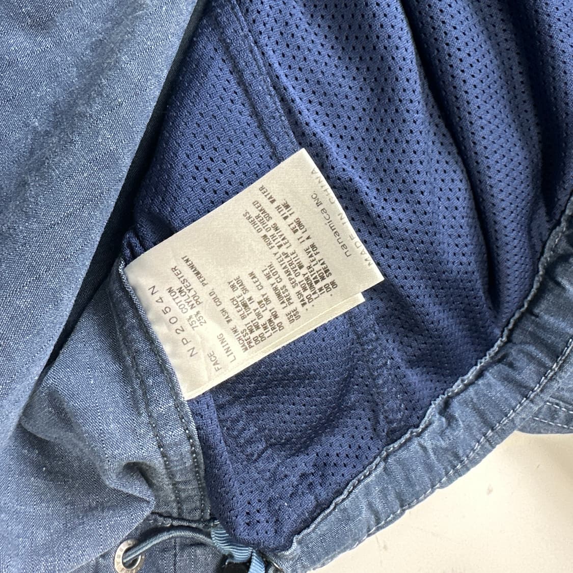 노스페이스 퍼플라벨 인디고 마운틴 필드 파카 자켓 상품이미지6