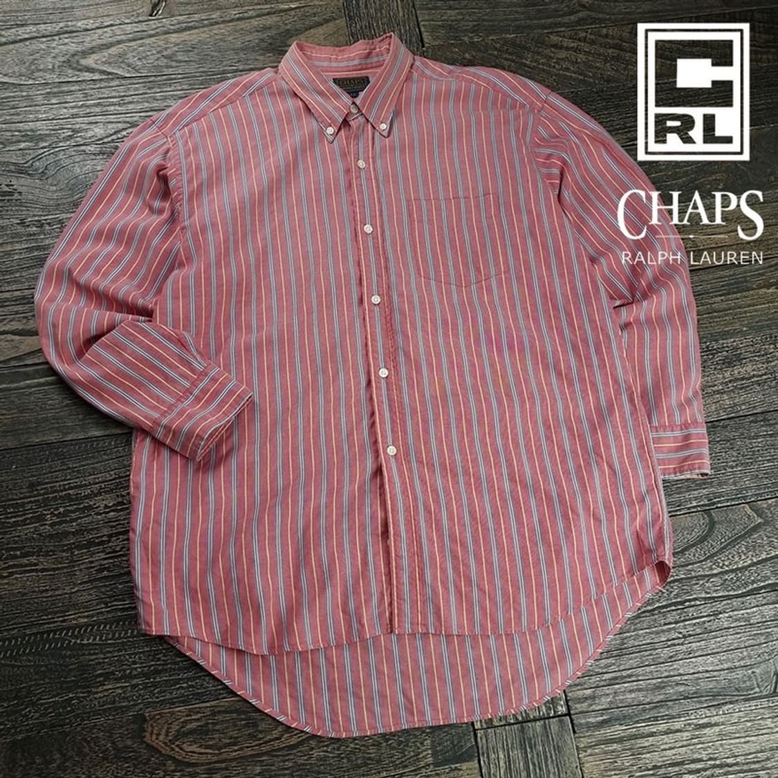[챕스 랄프로렌] 재팬 오버핏 스트라이프 셔츠 M20082 상품이미지1
