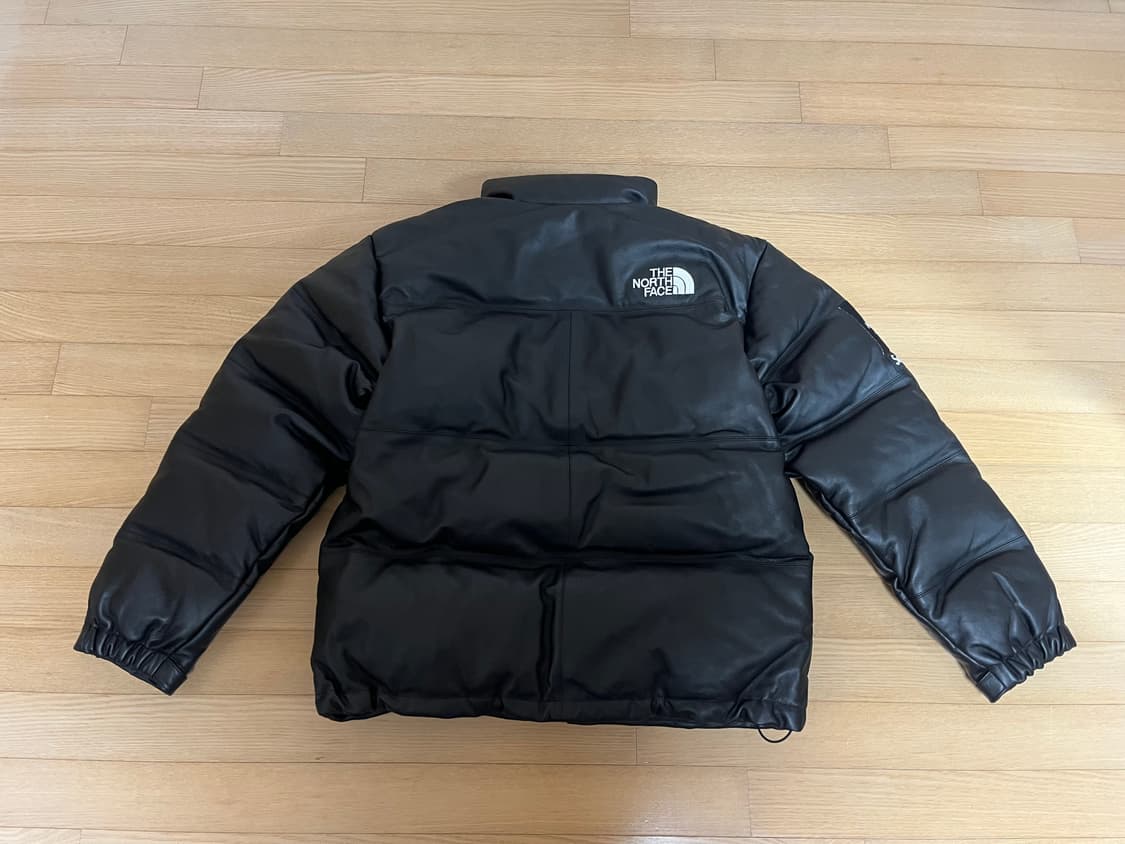 슈프림 노스페이스 레더 눕시 L 상품이미지2