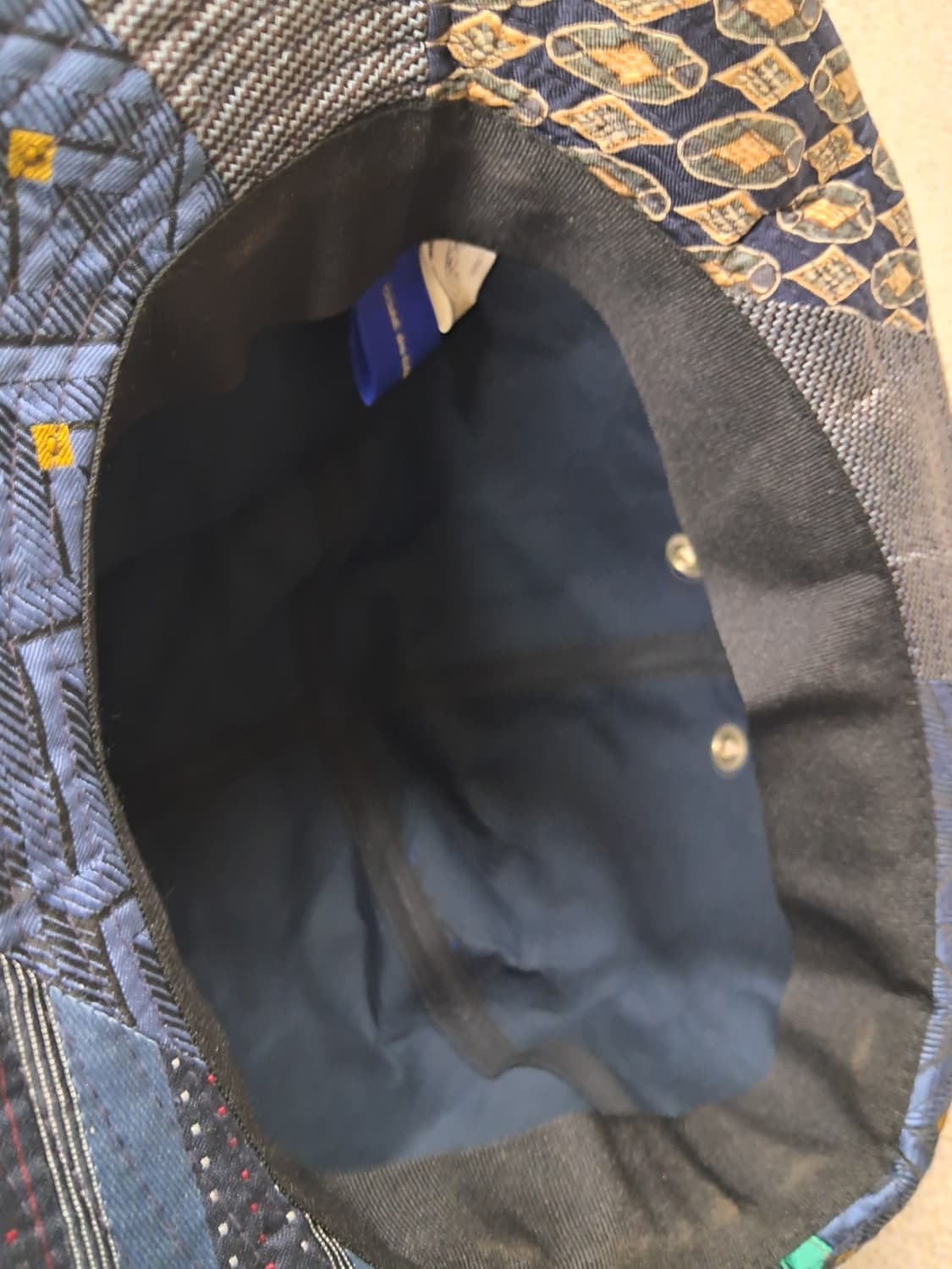 꼼데가르송 패치워크 버킷햇 상품이미지3