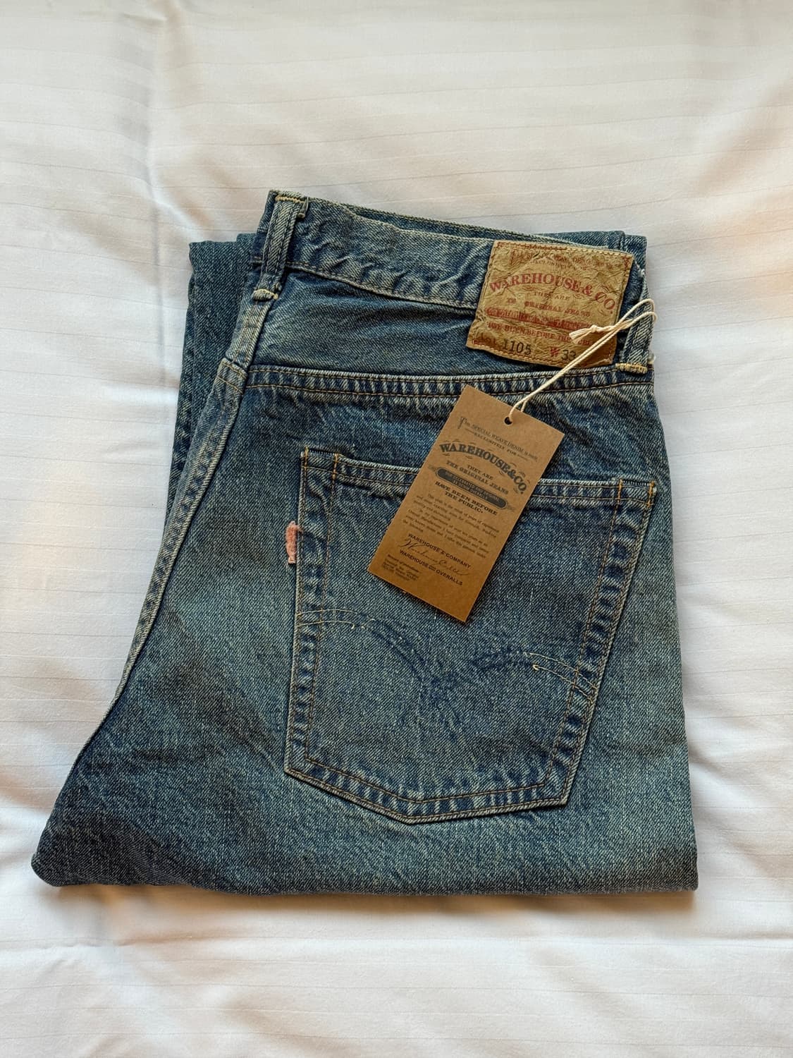 웨어하우스 1105 2nd hand light indigo 상품이미지1