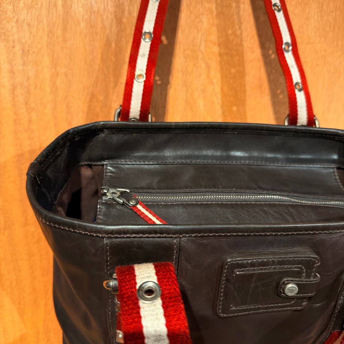 BALLY 발리 레더 토트백 숄더백 상품이미지7