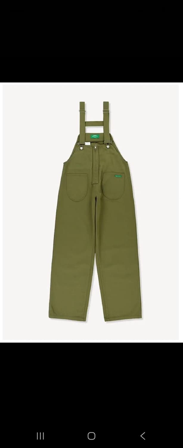 그린버터 멜빵바지 Zipper Overall pants 키153cm 추천 상품이미지5