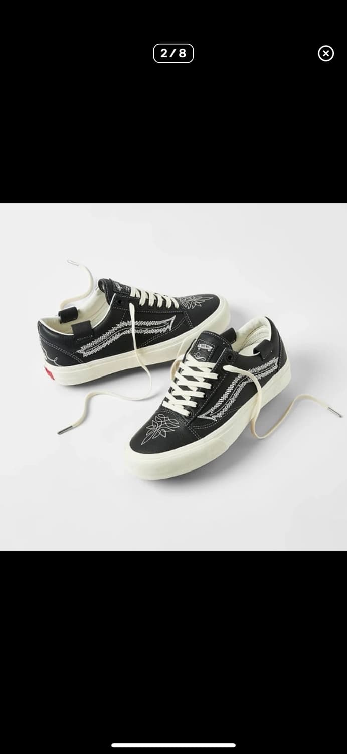 반스 볼트 x 셰인 곤잘레스 OG 올드스쿨 LX 블랙 상품이미지2