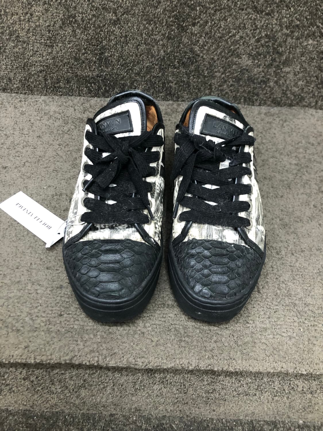 랑방 컬렉션 파이톤 스니커즈 상품이미지1