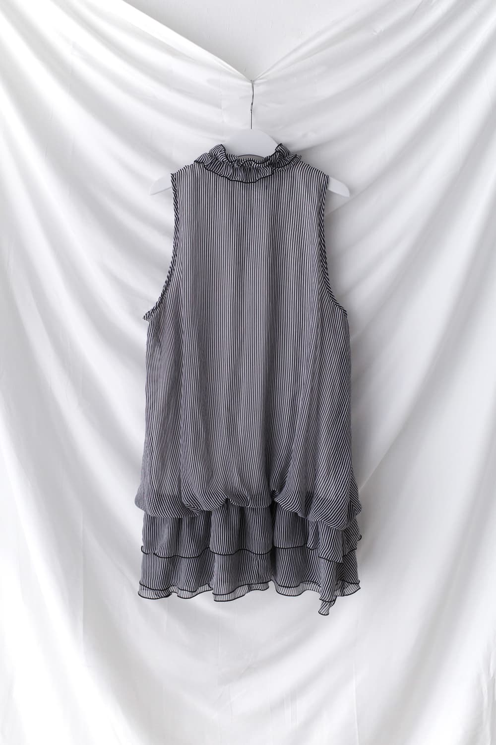 stripe frill sleeveless dress 상품이미지4