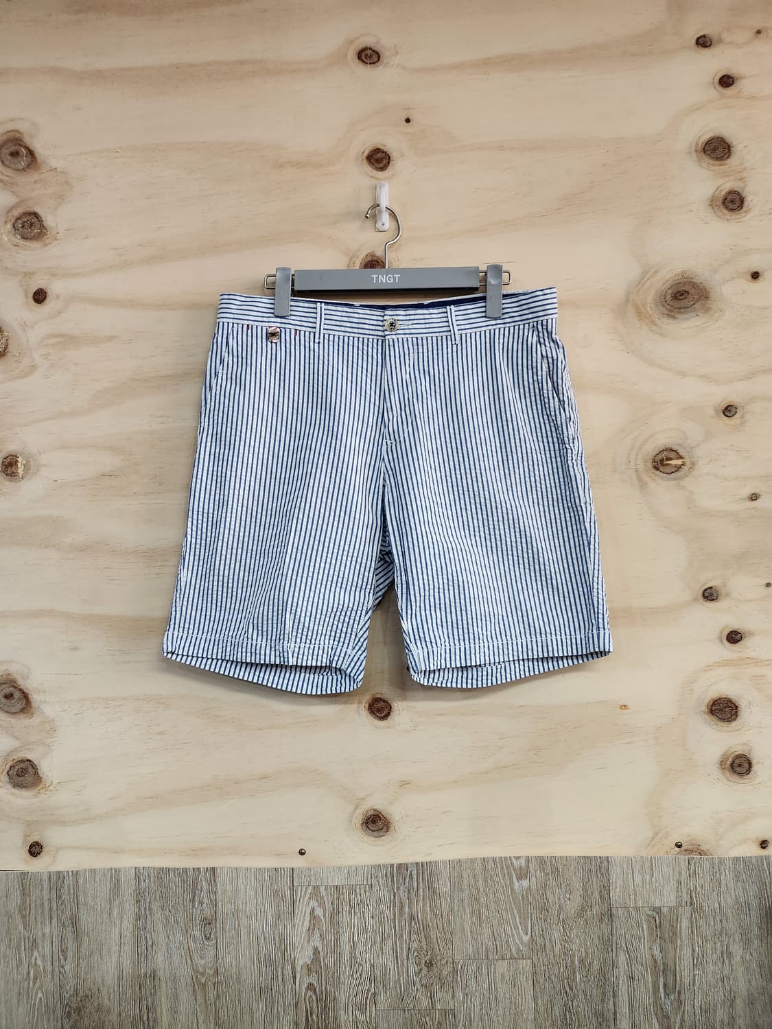 1219) 타미힐피거 스트라이프 반바지 상품이미지1