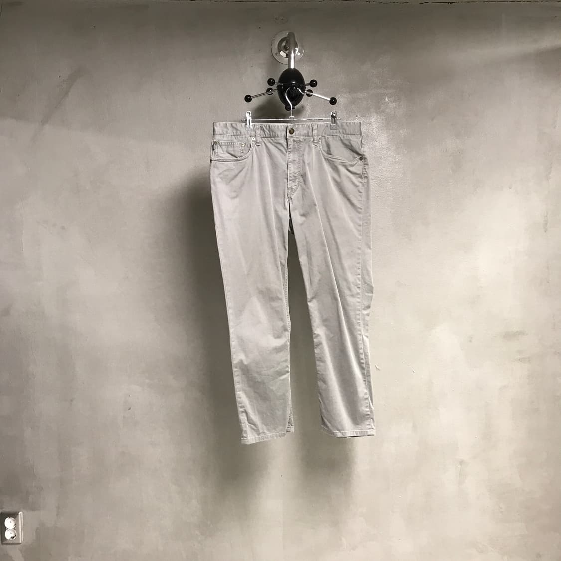 폴로 랄프로렌 코튼 팬츠 그레이 34/34 상품이미지1