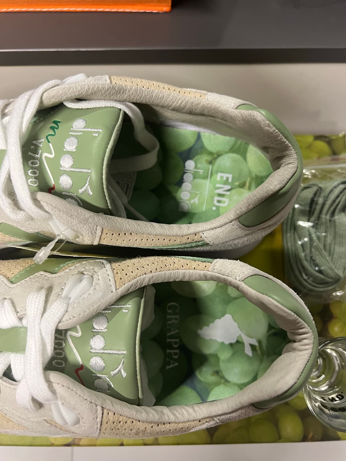 END x DIADORA Grappa v7000 새상품 270 made  상품이미지5
