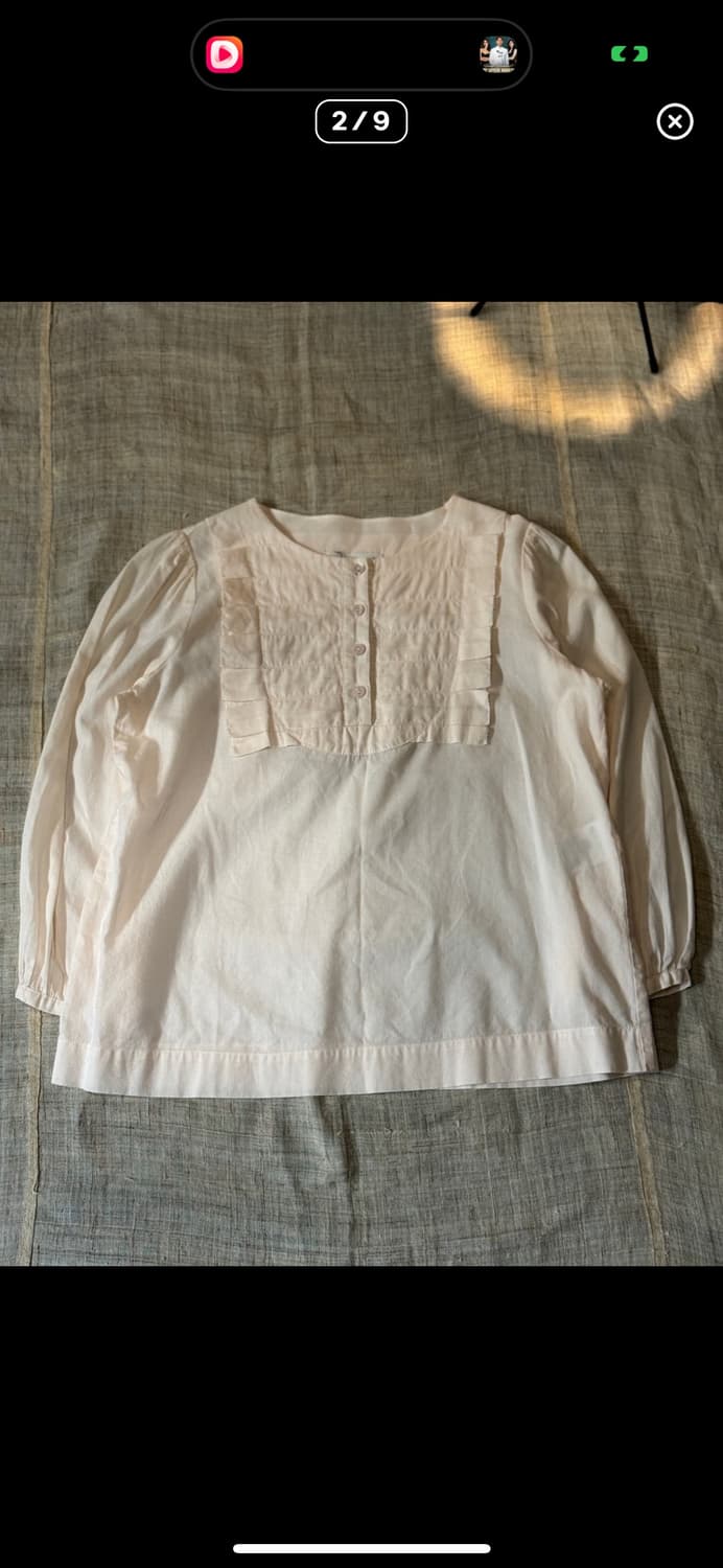 끌로에 연핑크 블라우스 Chloe Blouse 상품이미지2