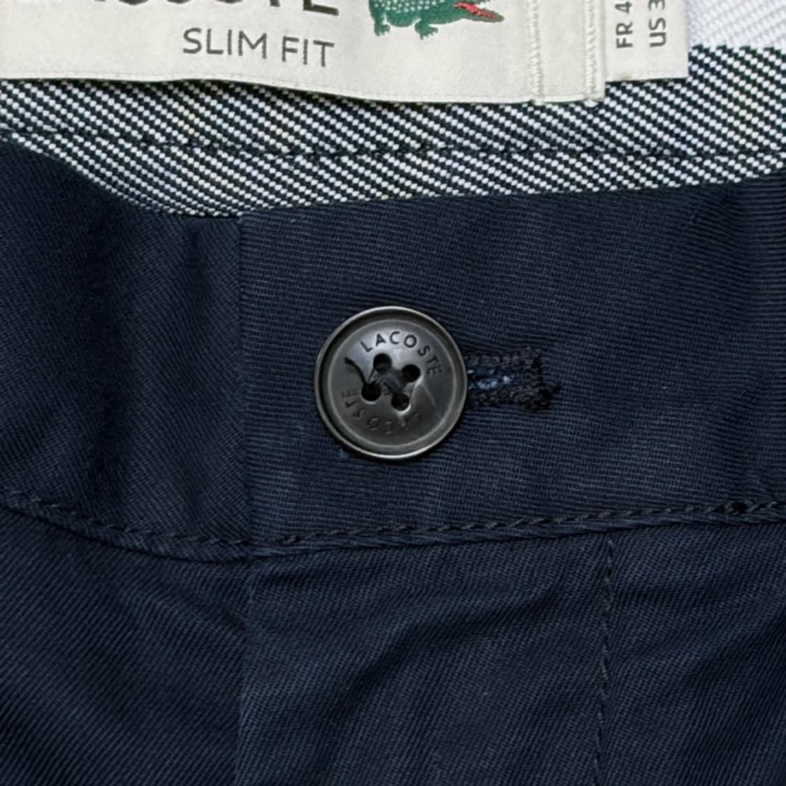 LACOSTE 네이비 치노팬츠 32 상품이미지4