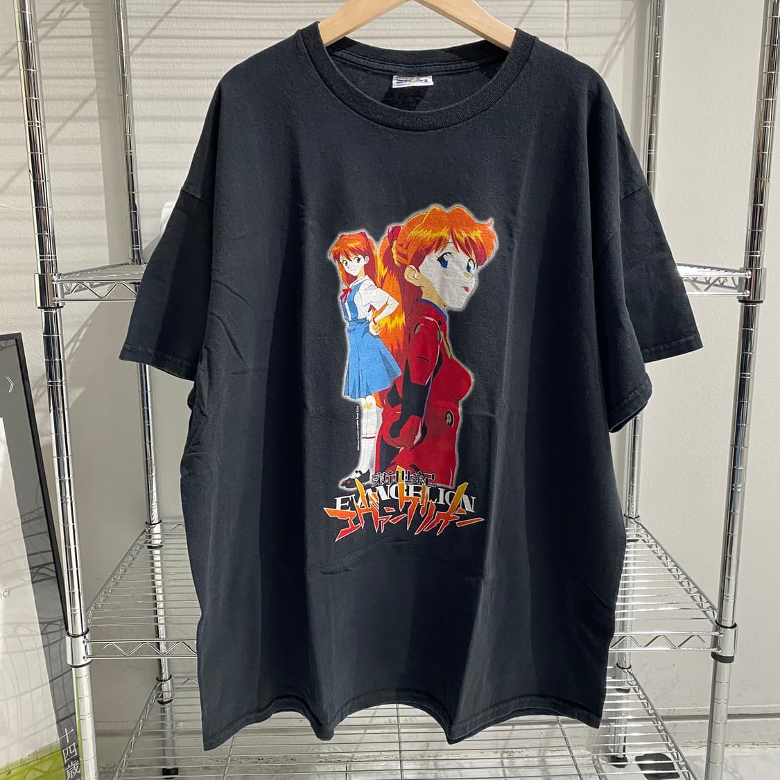 에반게리온 아스카 부틀렉 애니메이션 티셔츠 상품이미지1