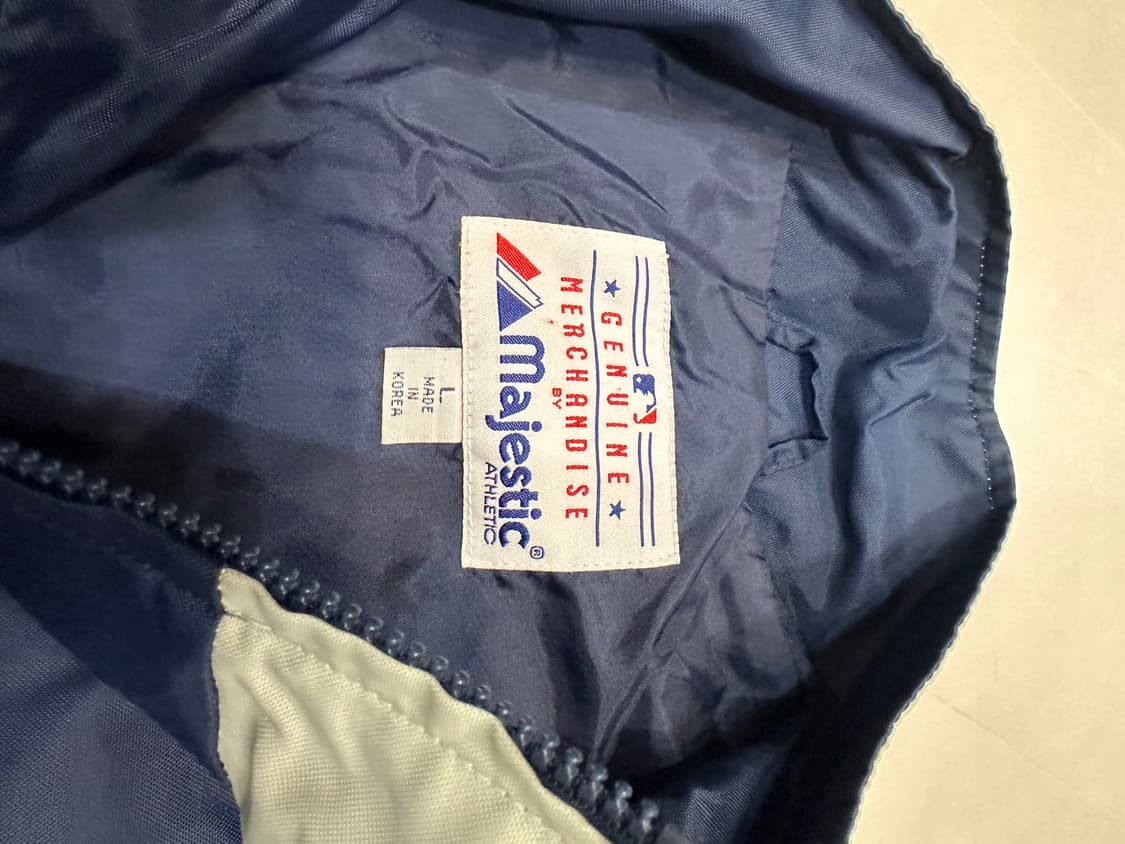 [L]90s 빈티지 마제스틱 뉴욕양키스 집업 바람막이 상품이미지3