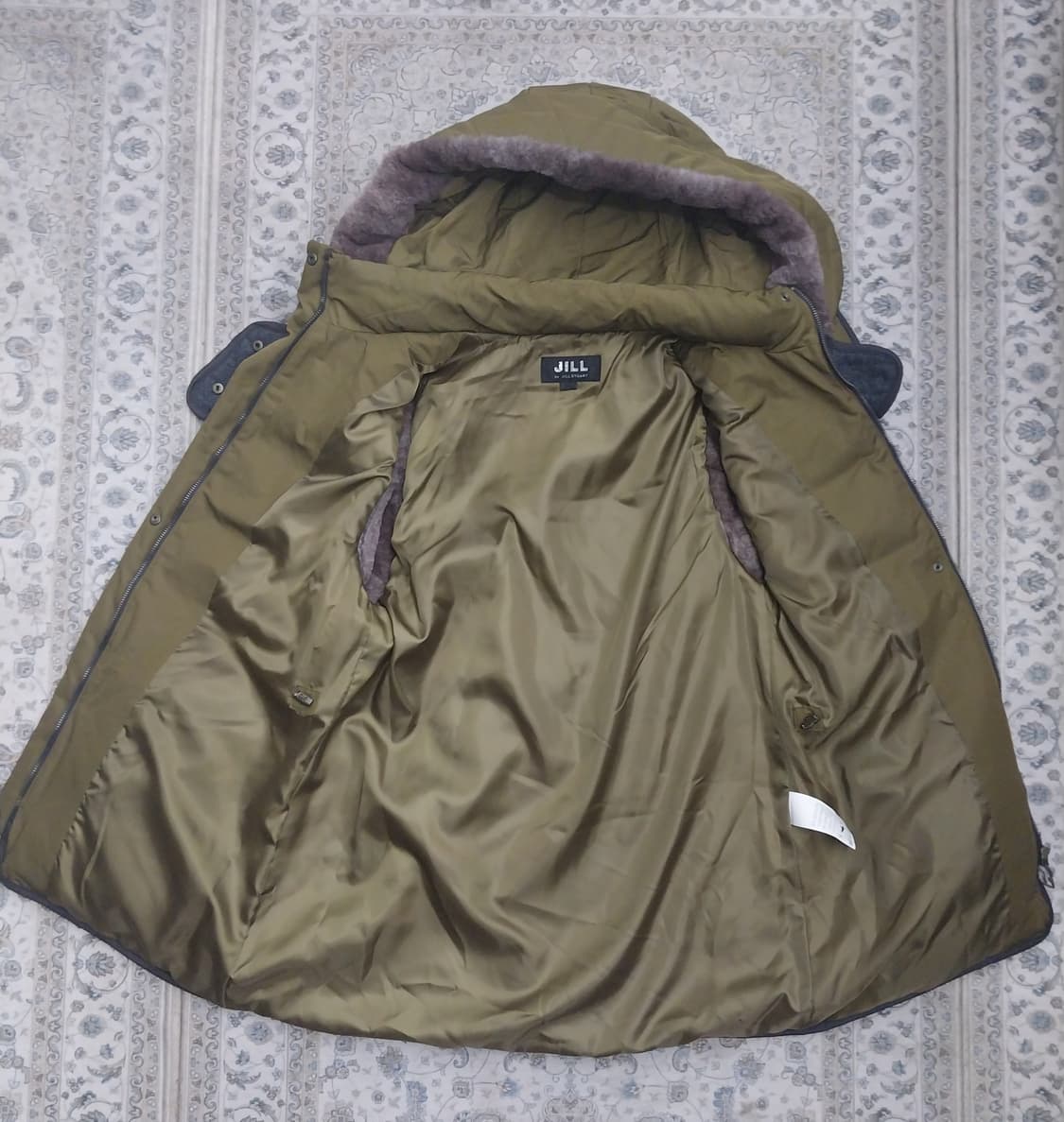 질바이질스튜어트 후드 퍼 베스트 패딩 조끼 M (후드분리됨) 상품이미지2