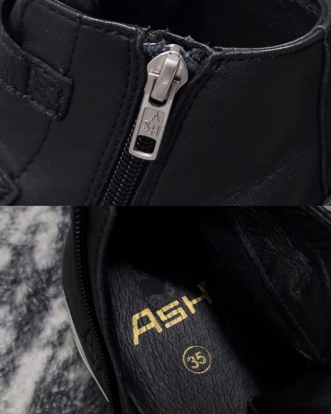 {Ash} Multi-Buckle Zip Leather Sneakers  상품이미지9