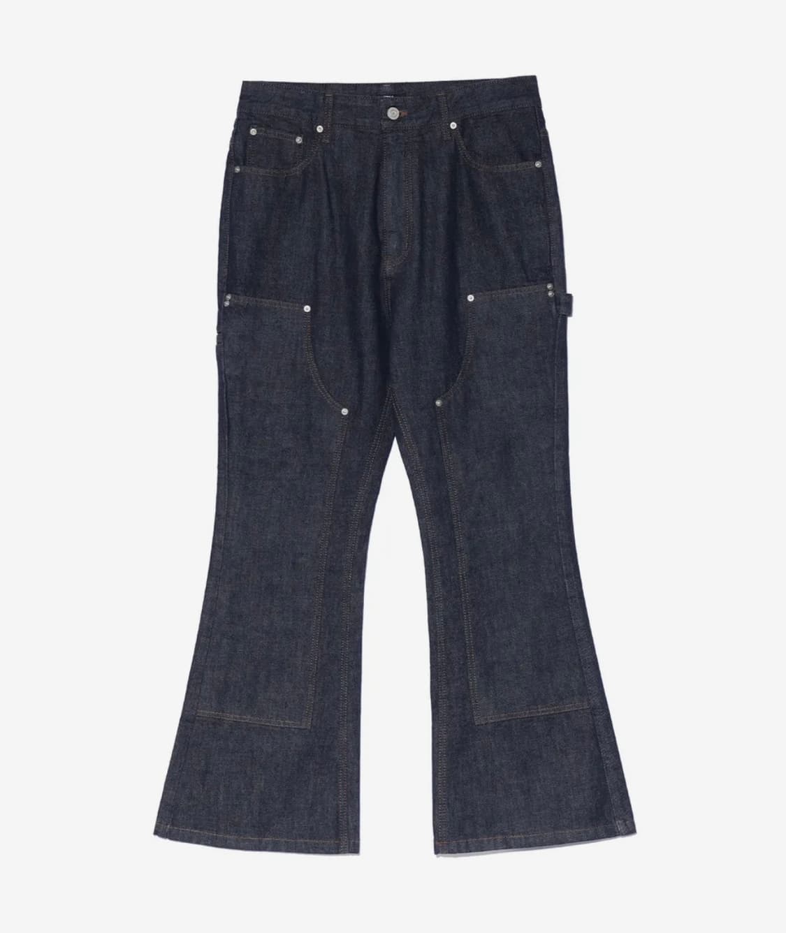 이에이 MAC FLARE DENIM PANTS Indigo 상품이미지1