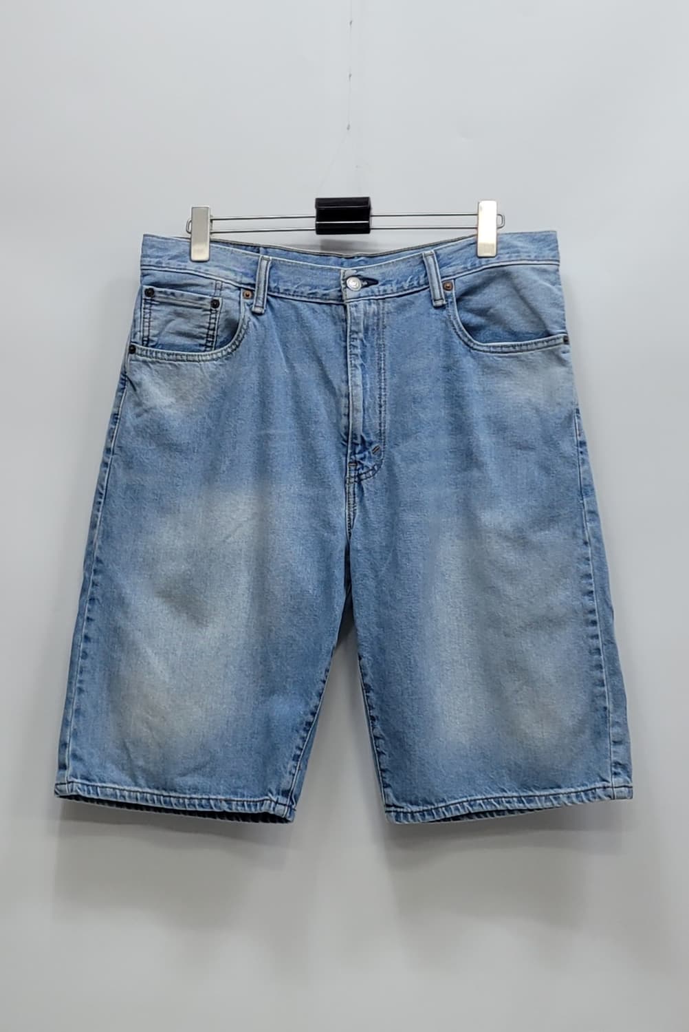 LEVI'S 리바이스 569 데님 버뮤다 반바지 / 남 34 연청
 상품이미지1