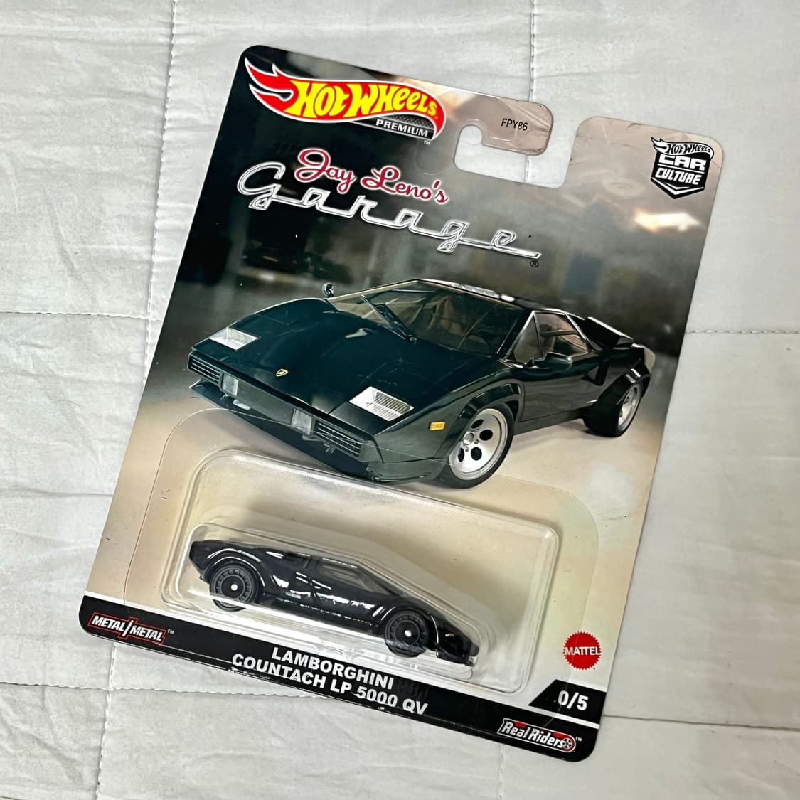 시크릿)핫휠 프리미엄 람보르기니 쿤타치 LP5000 QV 체이스카 상품이미지1