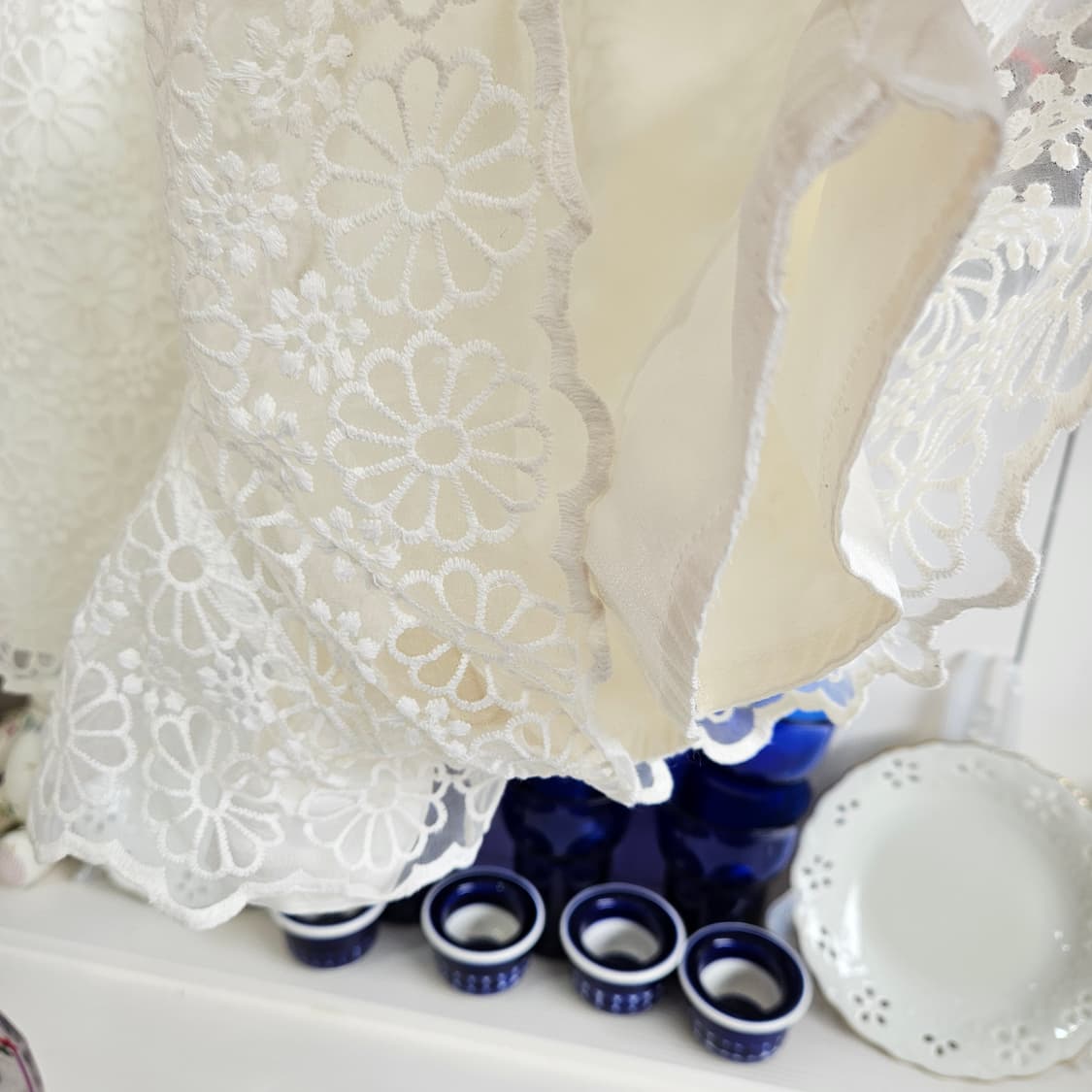 CECIL McBEE  레이스 큐롯팬츠 상품이미지5