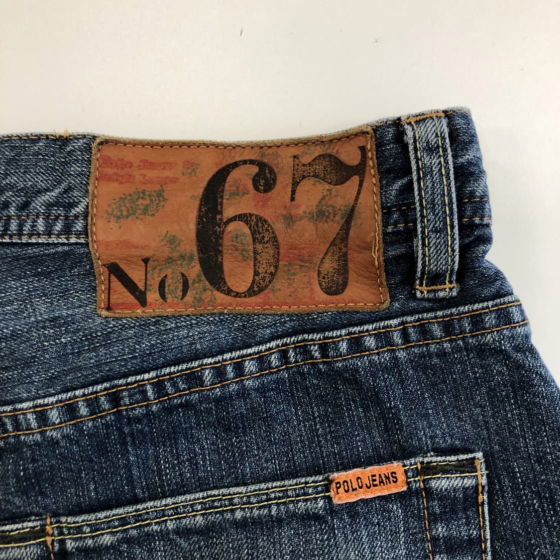 폴로 랄프로렌 패치로고 데님진 30 인치 워싱 상품이미지4
