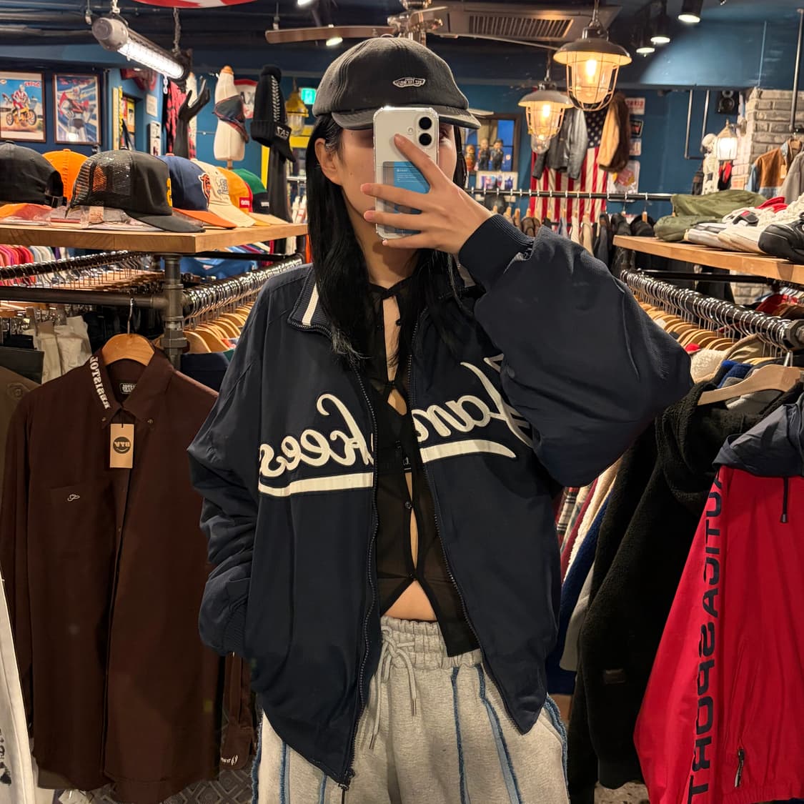 majestic 마제스틱 양키스 빅로고 점퍼 상품이미지1