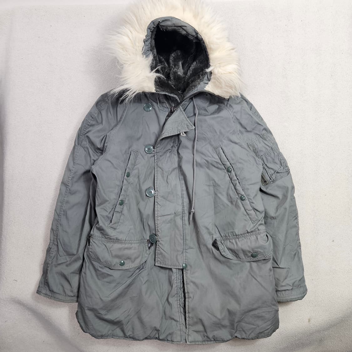 90s 오리지널 N3B 파카 M 상품이미지2