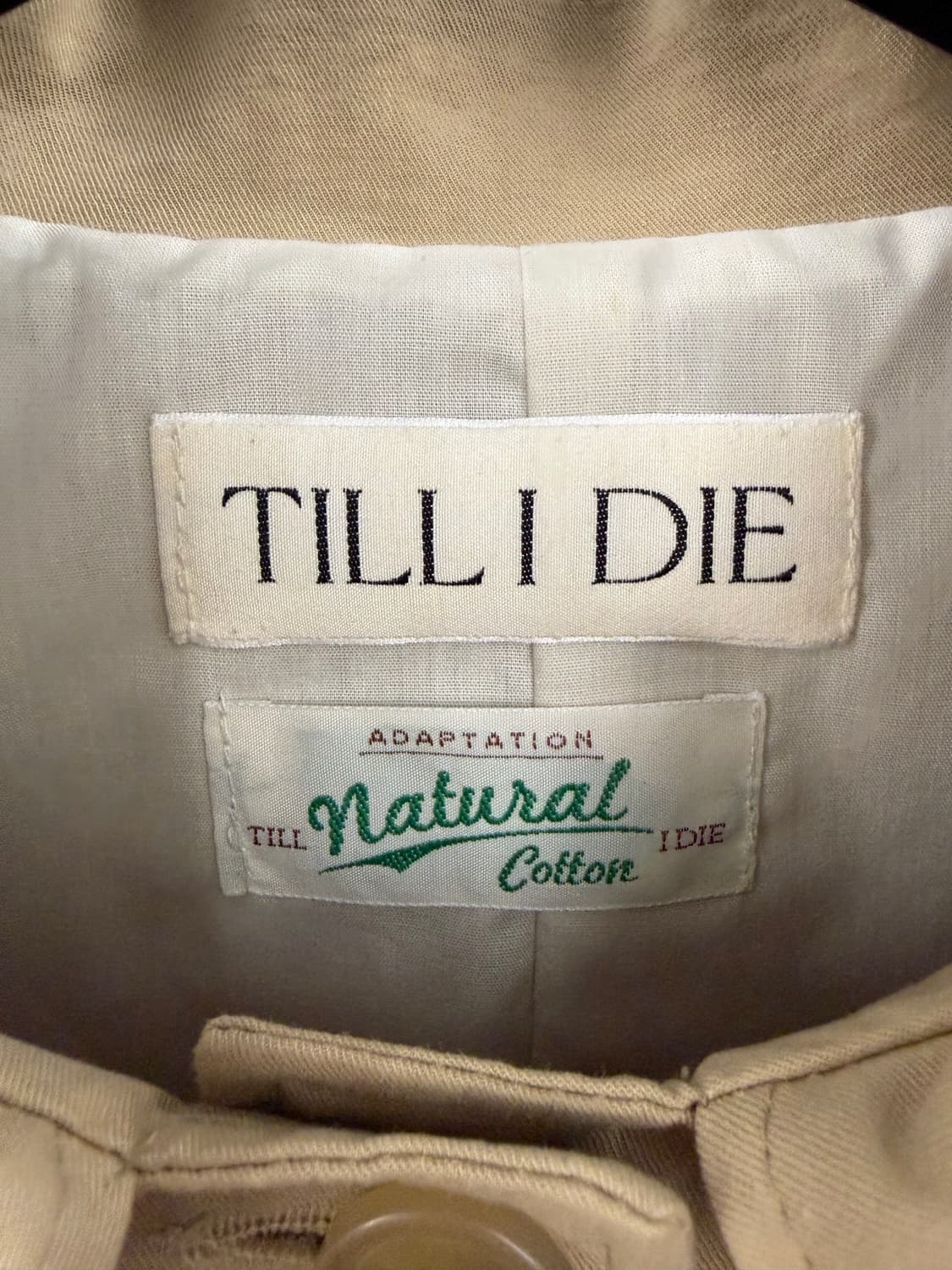 Till I Die short trench coat F 상품이미지5