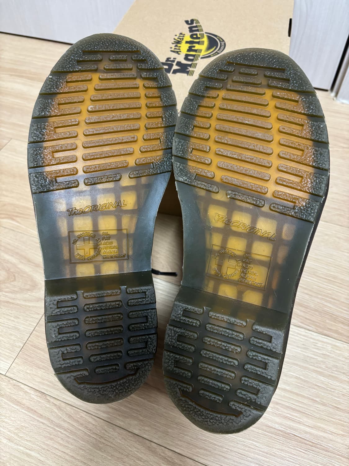 닥터마틴 1461 크레이지 홀스 레더 부츠 다크 브라운 250 상품이미지4