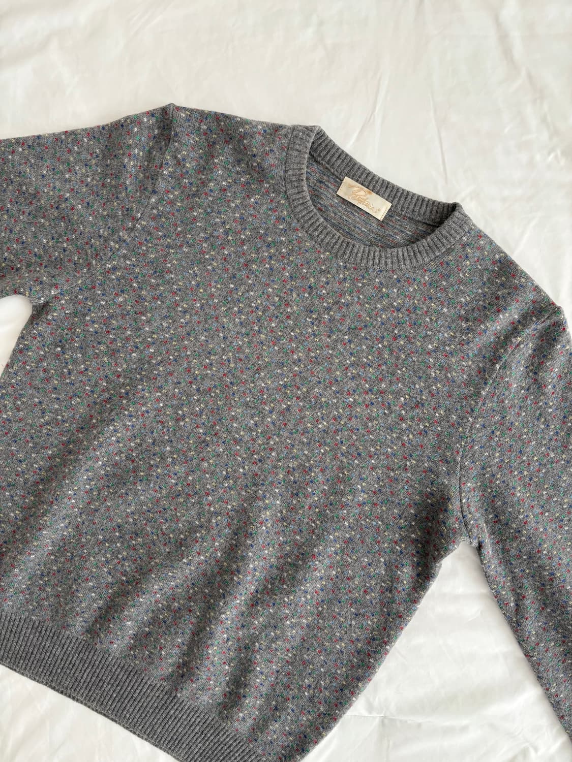 dot pattern sweater 도트 니트 상품이미지5