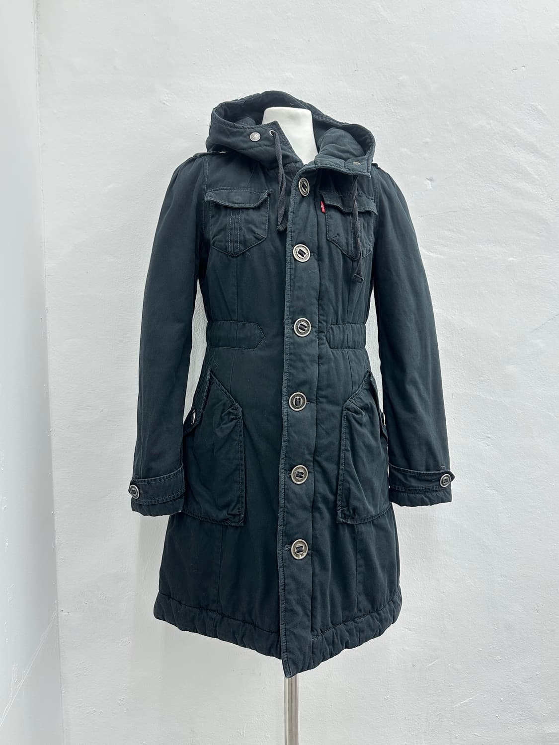 Levi’s multi pocket navy parka jacket 상품이미지2