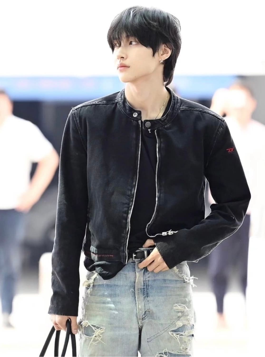 디젤 D-glory 데님 재킷 상품이미지3