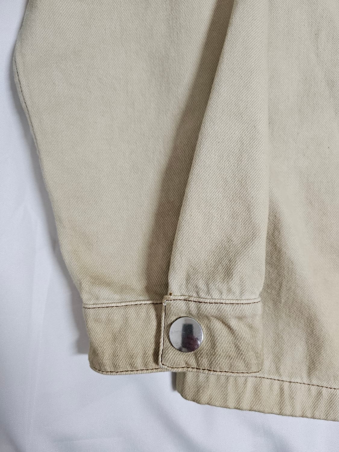 (새상품)프라다 데님 위싱 셔츠자켓 상품이미지3