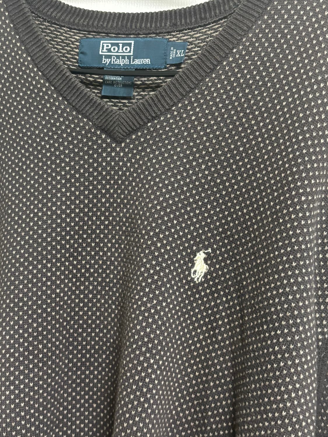 폴로 랄프로렌 v넥 니트 스웨터 상품이미지2