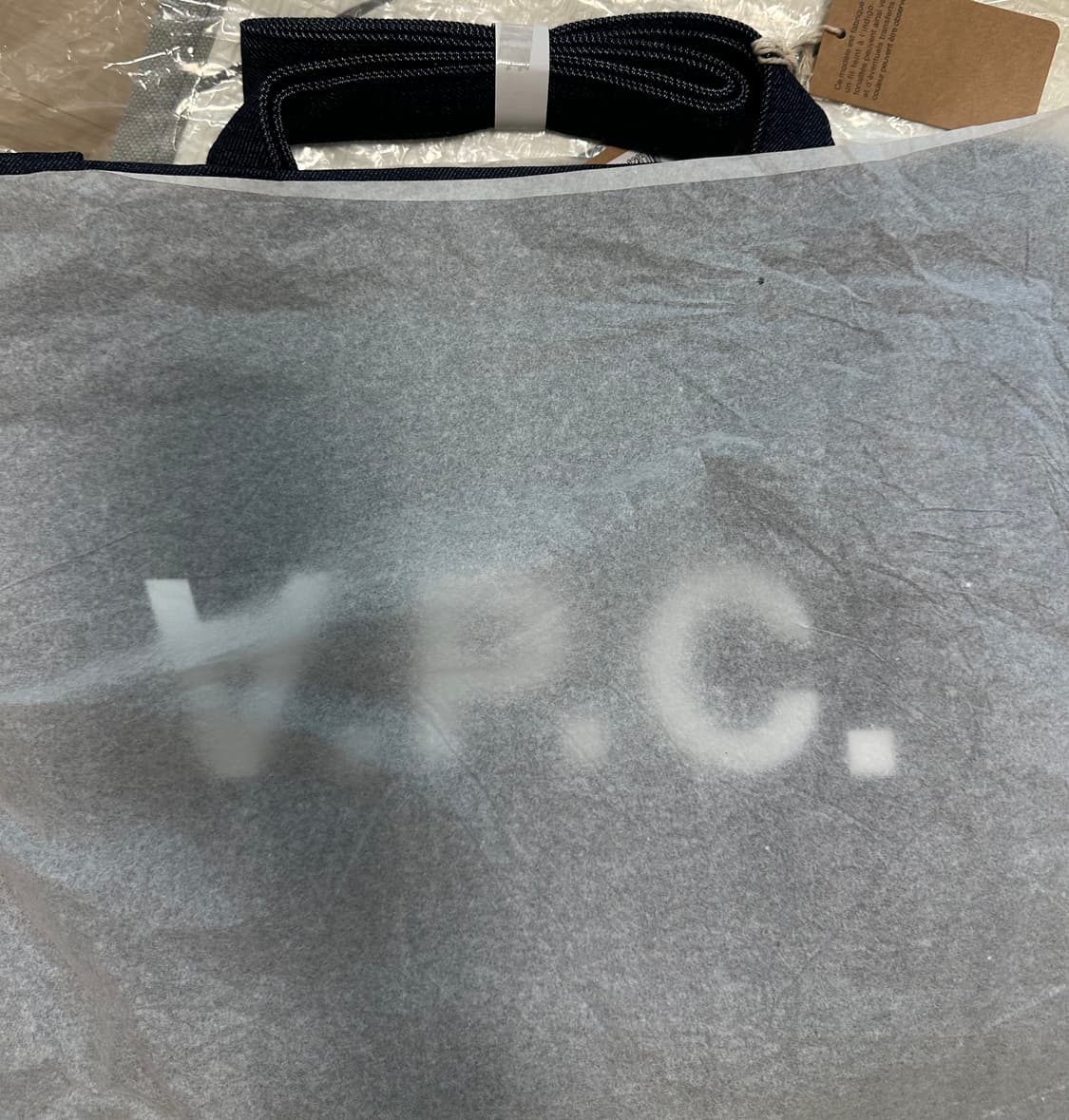 A.P.C. 아페쎄 데님 토트백 미개봉 새상품 상품이미지3