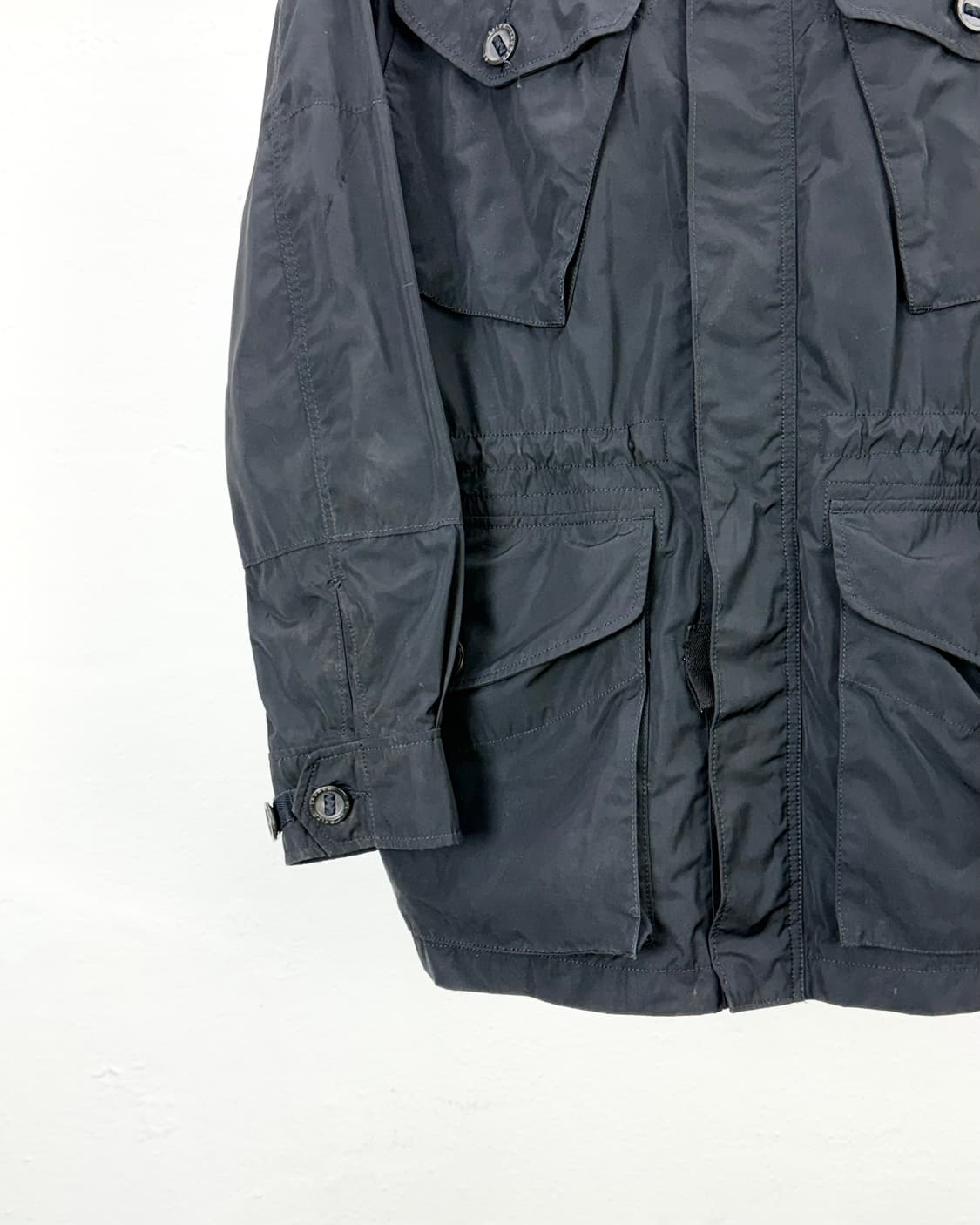 폴로 랄프로렌 블랙 M-65 나일론 히든 후디 필드 자켓 상품이미지4
