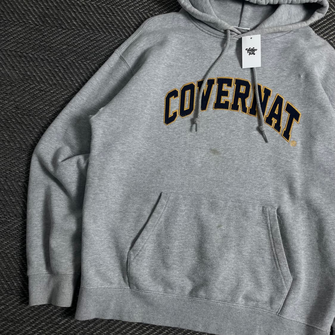 커버낫 빅로고 박시핏 후드 티셔츠o 3711 상품이미지3