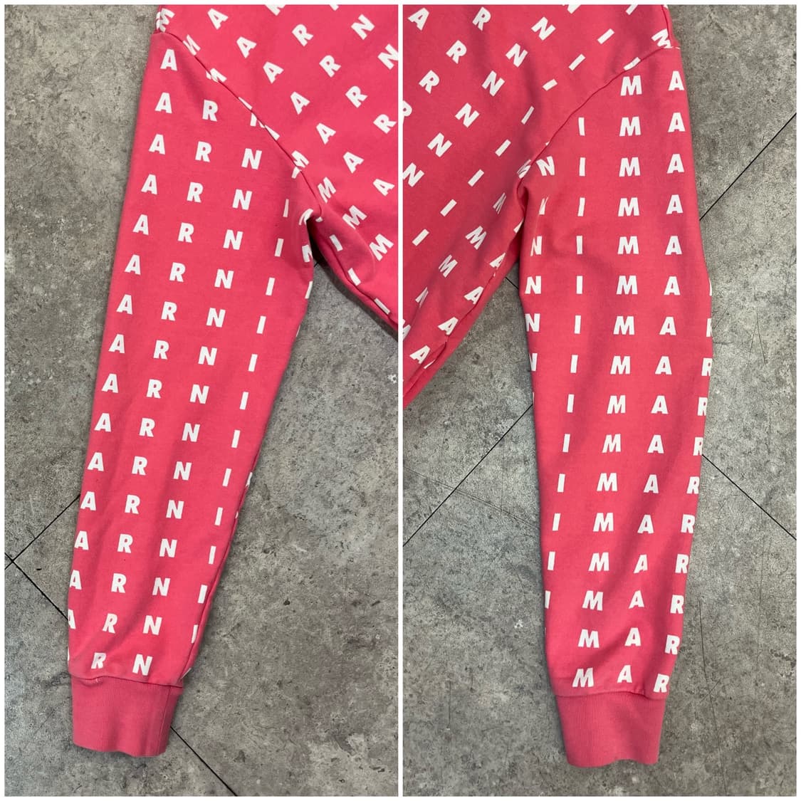 마르니 로고 프린트 후드집업 핑크 키즈 14 #csz3759 상품이미지6